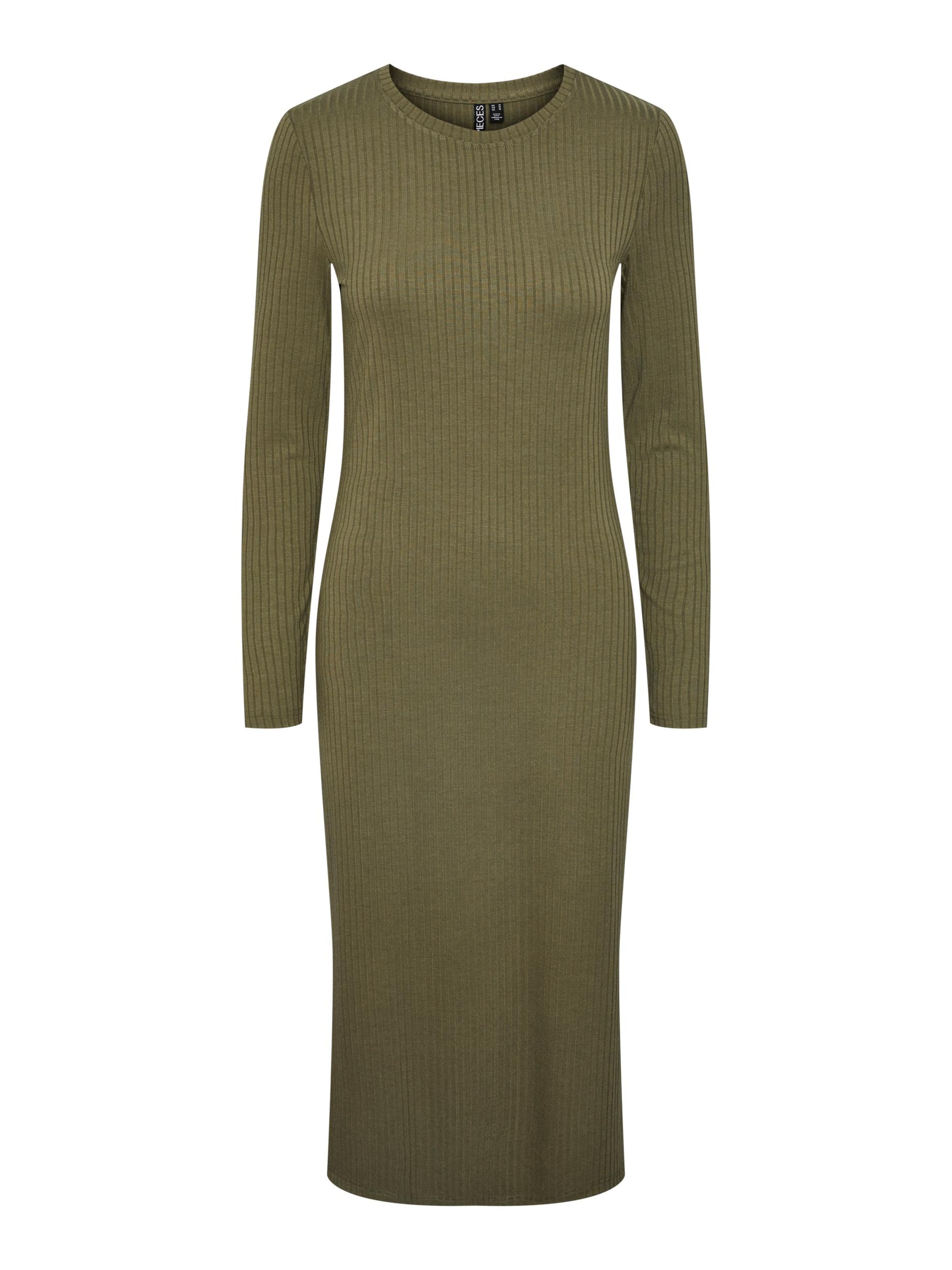 Rochie 'KYLIE' de la PIECES pe verde: față