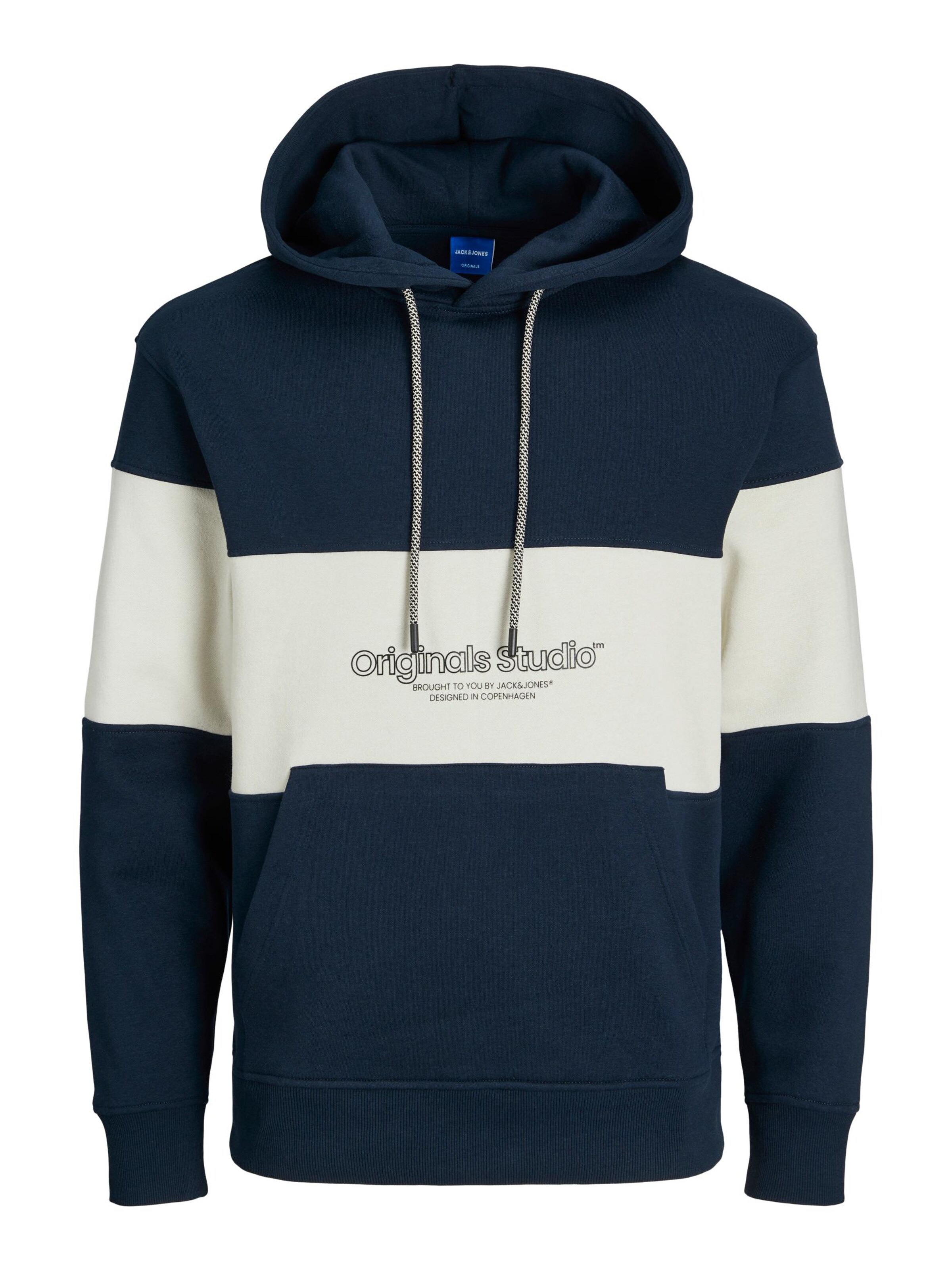Sweat-shirt 'Lakewood' JACK & JONES en bleu : devant