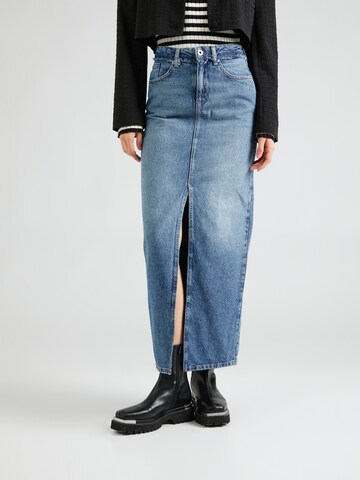 KARL LAGERFELD JEANS - Falda en azul: frente