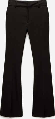 Pantalon à plis Pull&Bear en noir : devant