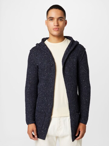 Key Largo Knit cardigan in Blue: front