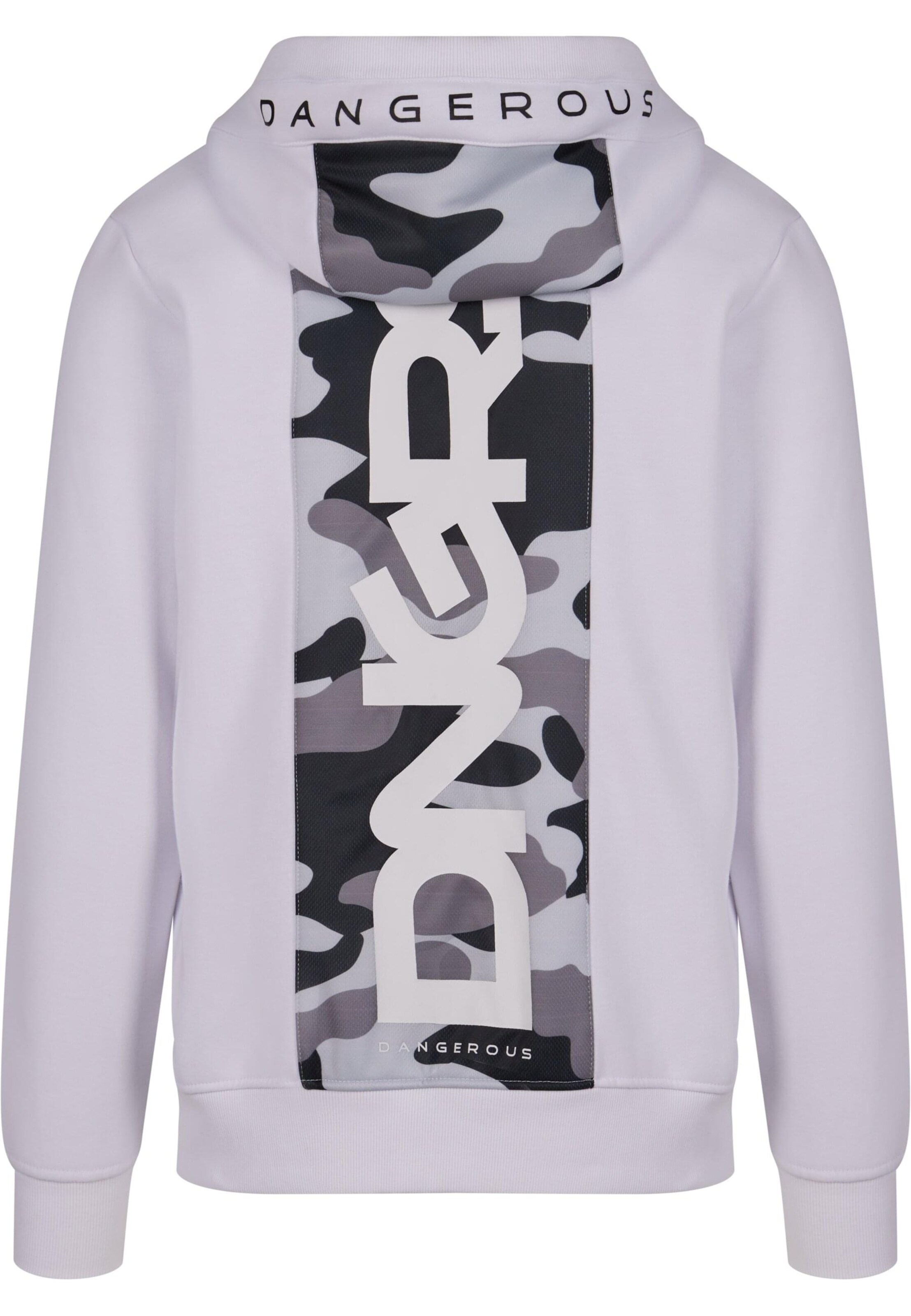Dangerous DNGRS Mikina 'Control' – bílá