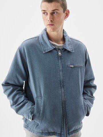 Pull&Bear Between-season jacket in Blue