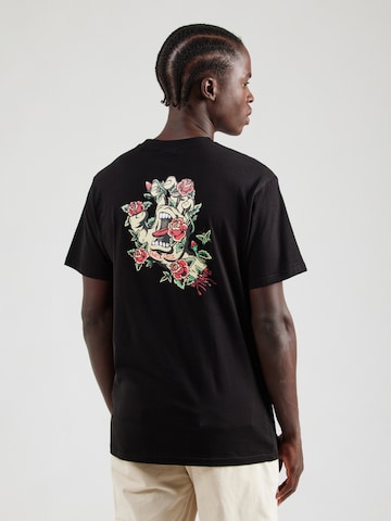 Santa Cruz Bluser & t-shirts 'Screaming Rose Flash' i sort: forside