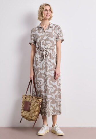 STREET ONE Dress in Beige: front