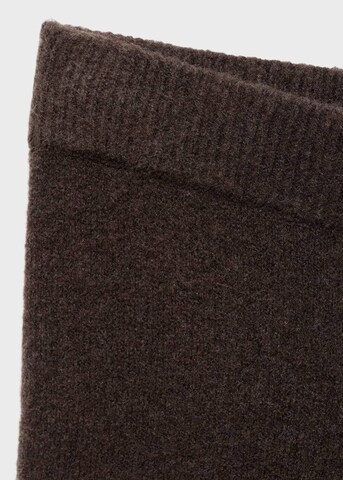 MANGO Loose fit Pants 'Camilo' in Brown