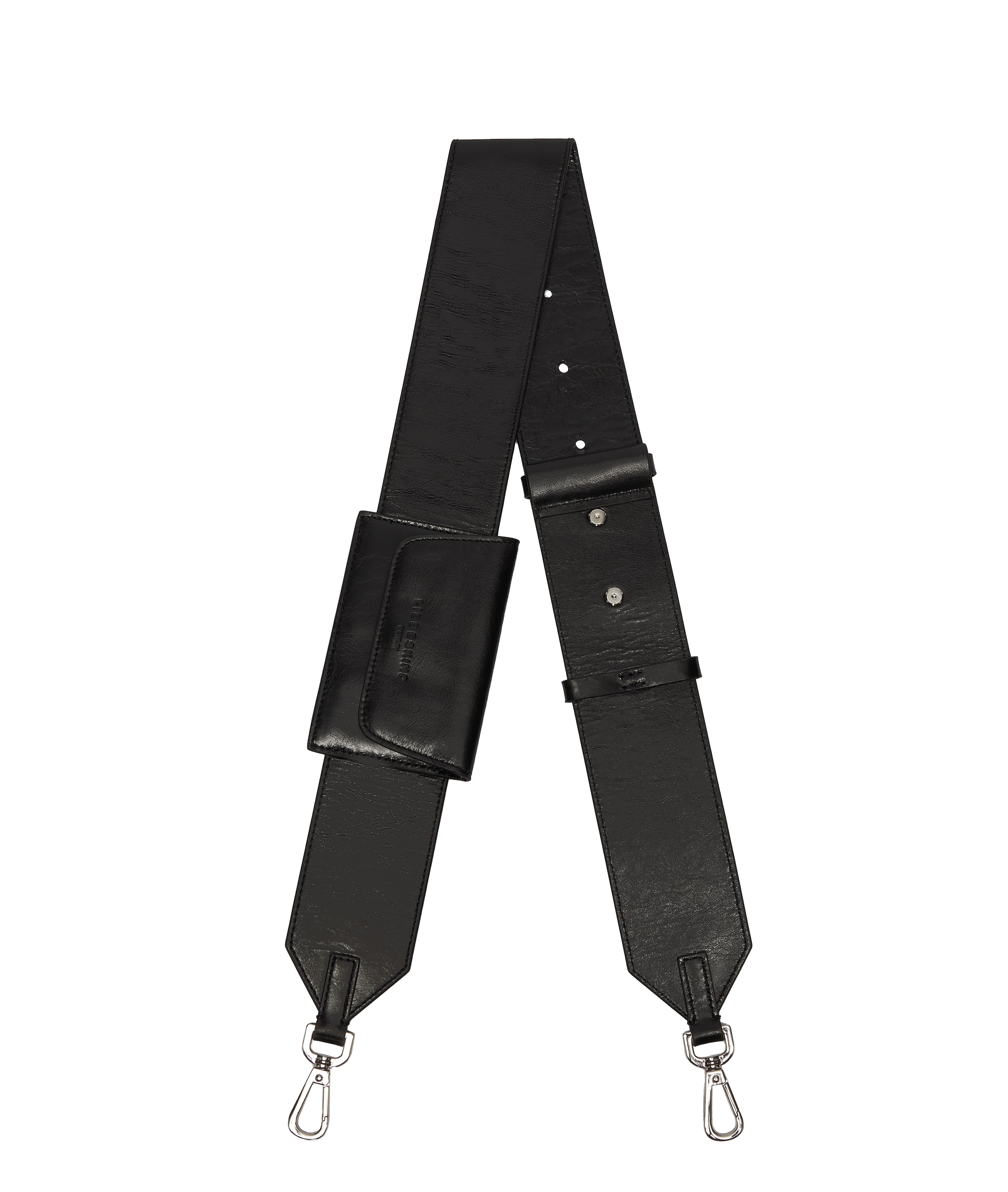 Liebeskind Berlin Taschenzubehör in Schwarz: Vorderseite