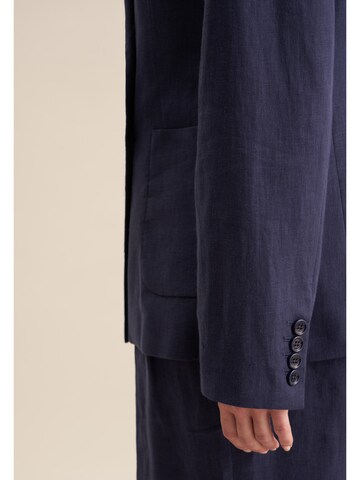 SEIDENSTICKER Blazer 'Schwarze Rose' in Blue