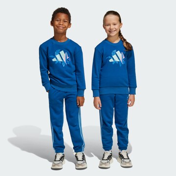 ADIDAS SPORTSWEAR Тренировочный костюм 'Adidas x Disney Lilo and Stitch' в Синий: спереди