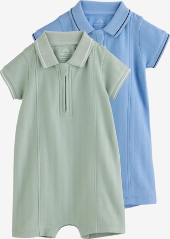 Next Strampler in Blau: Vorderseite