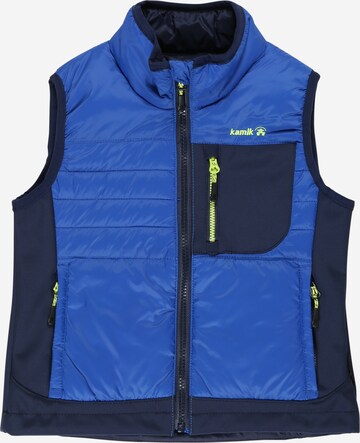 Gilet de sport Kamik en bleu : devant