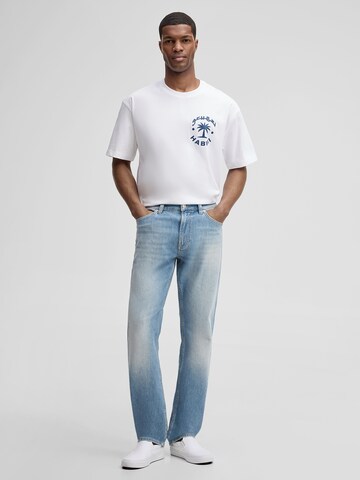 T-Shirt 'Karan' STRELLSON en blanc