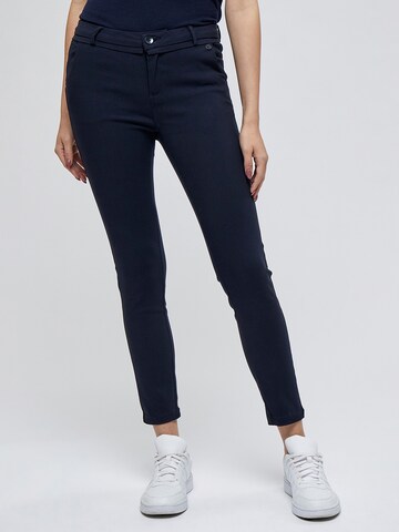minus Slimfit Hose 'Carma' in Schwarz: Vorderseite