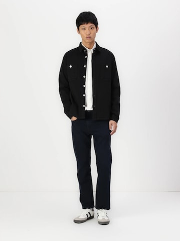 Denim Project Regular Fit Skjorte ' DPLoose ' i sort