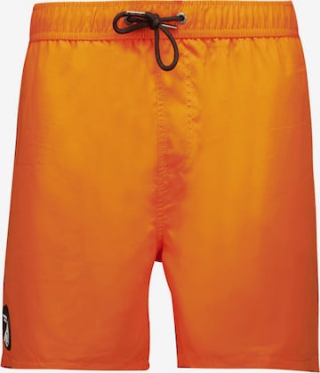 Deeluxe Board Shorts 'Carl' in Orange: front