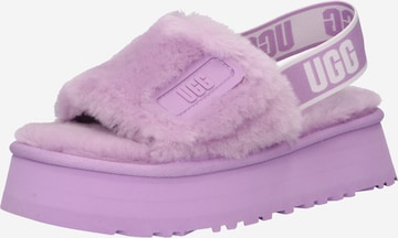 UGG Slippers in Purple: front