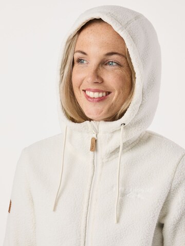 SWEDEMOUNT Fleece jas 'Nordkap' in Wit