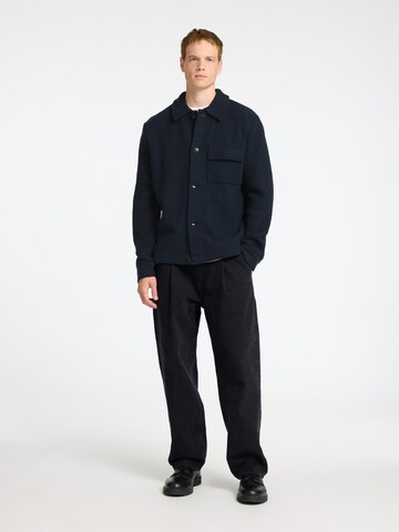 mėlyna SELECTED HOMME Kardiganas 'Nealy'