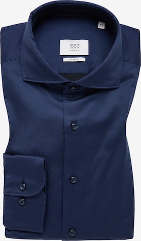 ETERNA Slim fit Zakelijk overhemd in Blauw