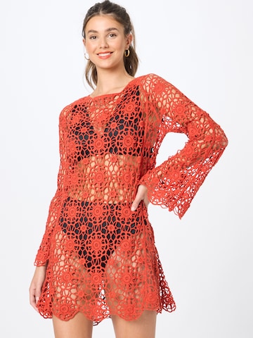 LingaDore Beach Dress in Red: front