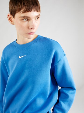 Nike Sportswear Μπλούζα φούτερ 'PHOENIX FLEECE' σε μπλε