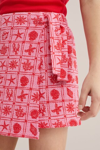 WE Fashion Юбка в Ярко-розовый