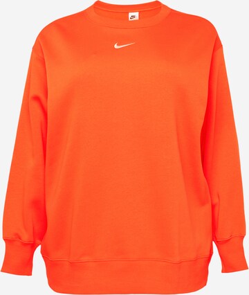 Nike Sportswear Bluzka sportowa w kolorze czerwony: przód