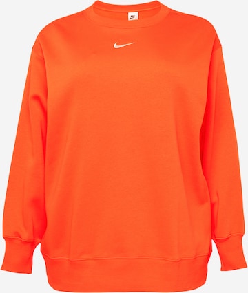 Nike Sportswear Αθλητική μπλούζα φούτερ σε κόκκινο: μπροστά