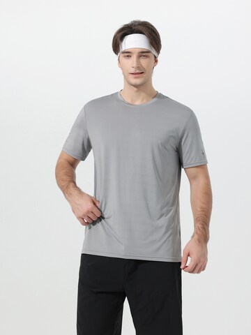 YOUTHUP Performance Shirt 'Kühlschicht' in Grey