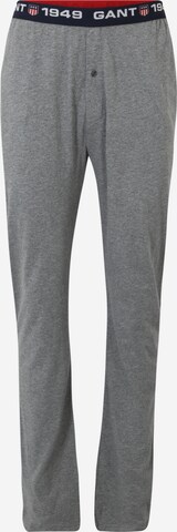 GANT Pajama Pants in Grey: front