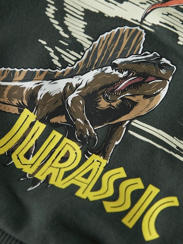 NAME IT - Sudadera 'NMMJAL JURASSIC' en verde