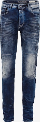 CIPO & BAXX Regular Jeans 'Thrive' in Blauw: voorkant