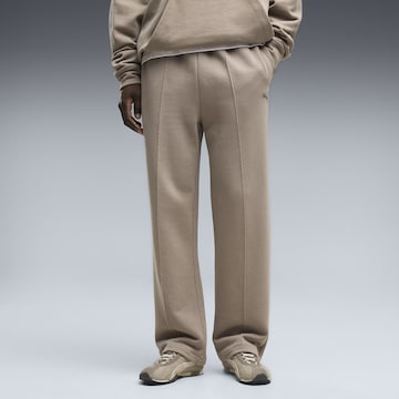 PUMA Loosefit Broek 'Essentials ' in Grijs: voorkant