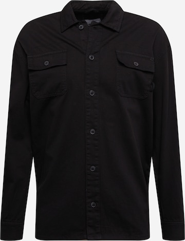 BLEND Button Up Shirt in Black: front