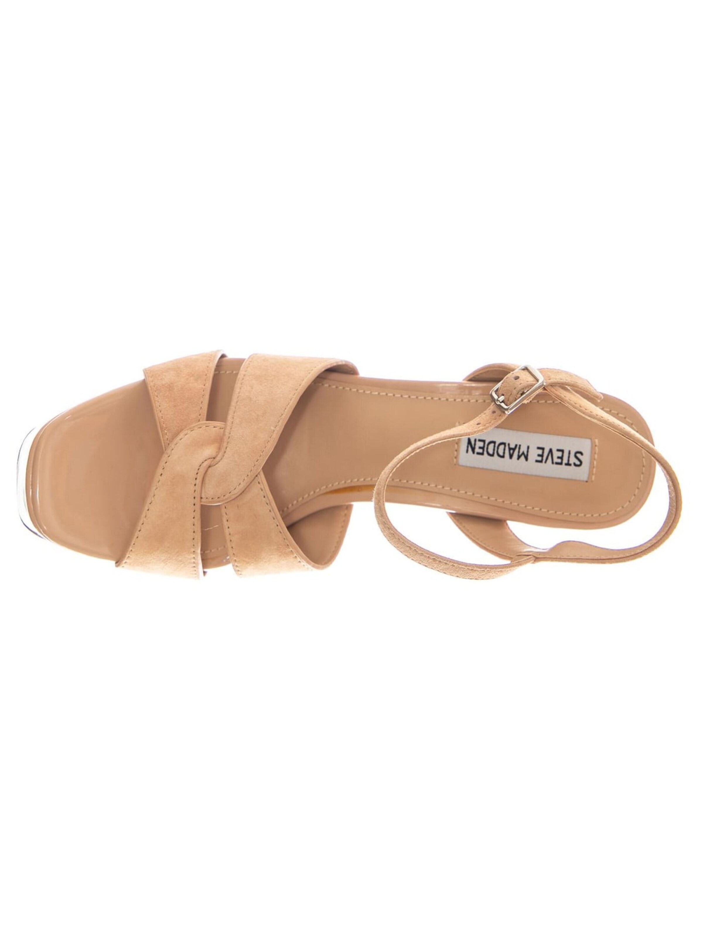 STEVE MADDEN Sandały 'LAVISHER BLUSH SUED' w kolorze beżowy