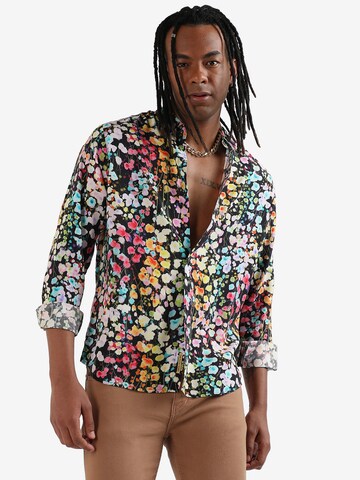 Campus Sutra Comfort fit Button Up Shirt 'Joel' in Mixed colors: front