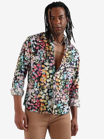 Campus Sutra Comfort fit Overhemd 'Joel' in Gemengde kleuren: voorkant