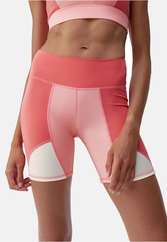 Born Living Yoga Skinny Sports trousers 'Darana' in Pink: front