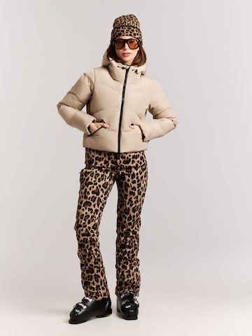 PROTEST Sportjacke 'PRTPreppydos'‌‌‌‌ in Braun