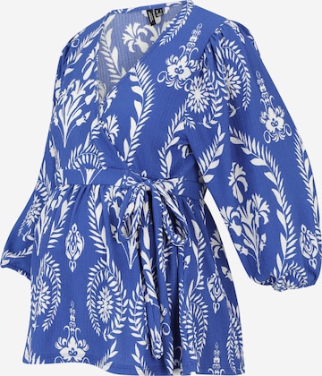 Vero Moda Maternity - Blusa 'VMMMERVE' en azul: frente