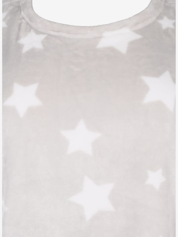 Chemise de nuit 'Hawa' Zizzi en gris