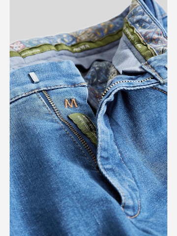MEYER Regular Jeans 'Dublin' in Blauw