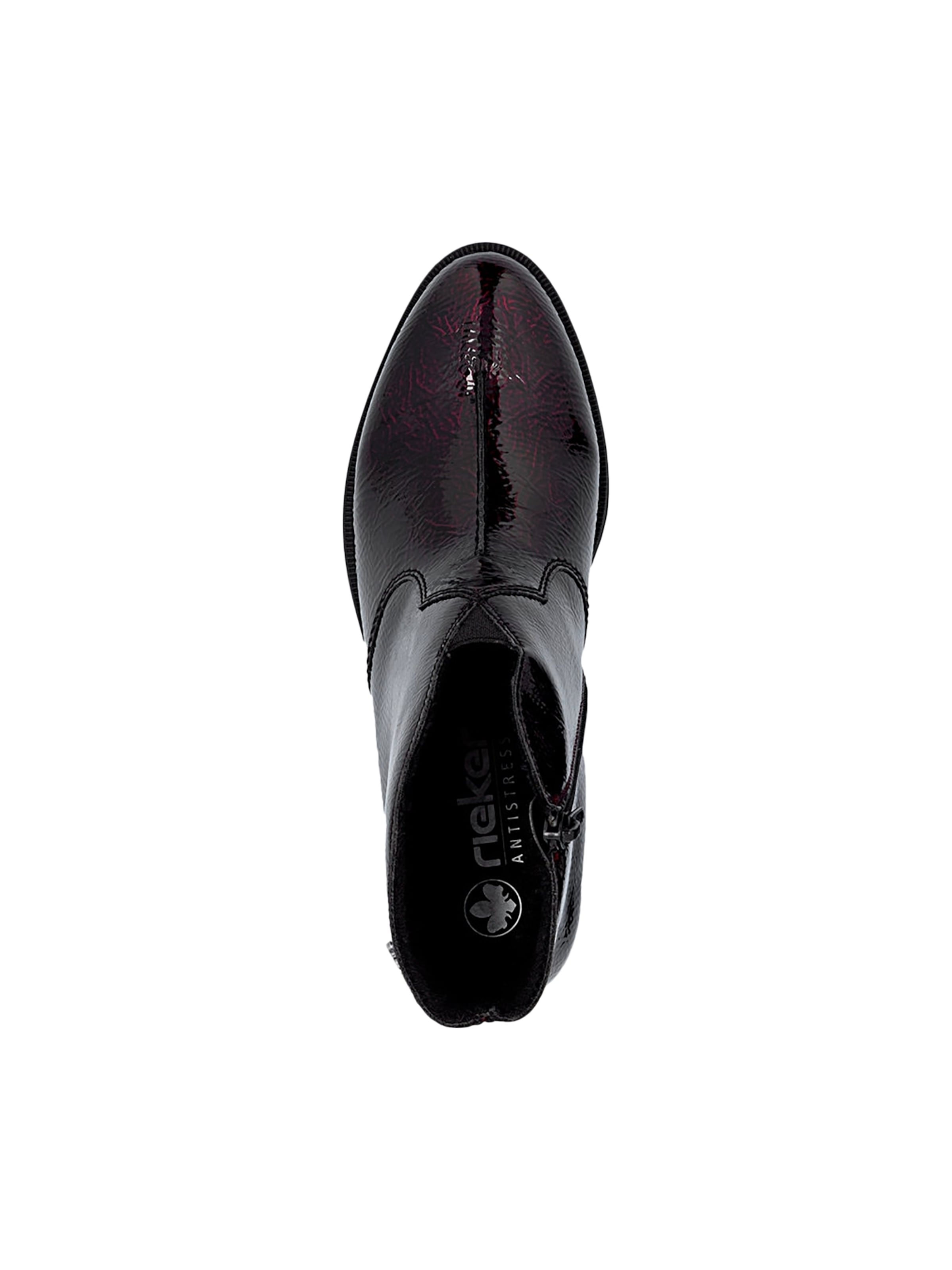 Bottines 'Lagro Zip-Stiefelette' Rieker en rouge