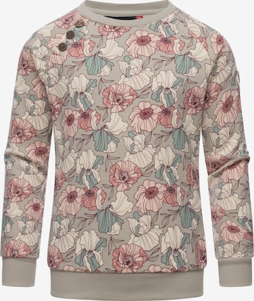 Ragwear Sweatshirt 'Darinka Freesia' in Beige: predná strana