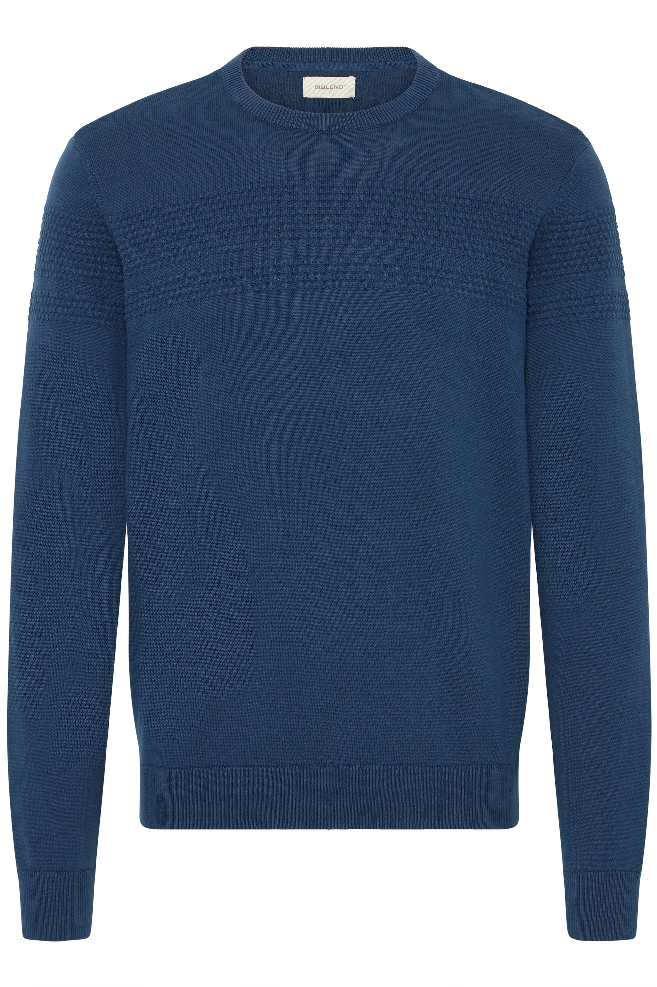 BLEND Trui 'BHREDHILL' in Blauw: voorkant
