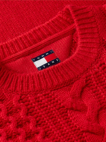 Tommy Jeans Tröja i röd