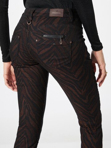 Coupe slim Pantalon 'Alexa' FREEMAN T. PORTER en noir