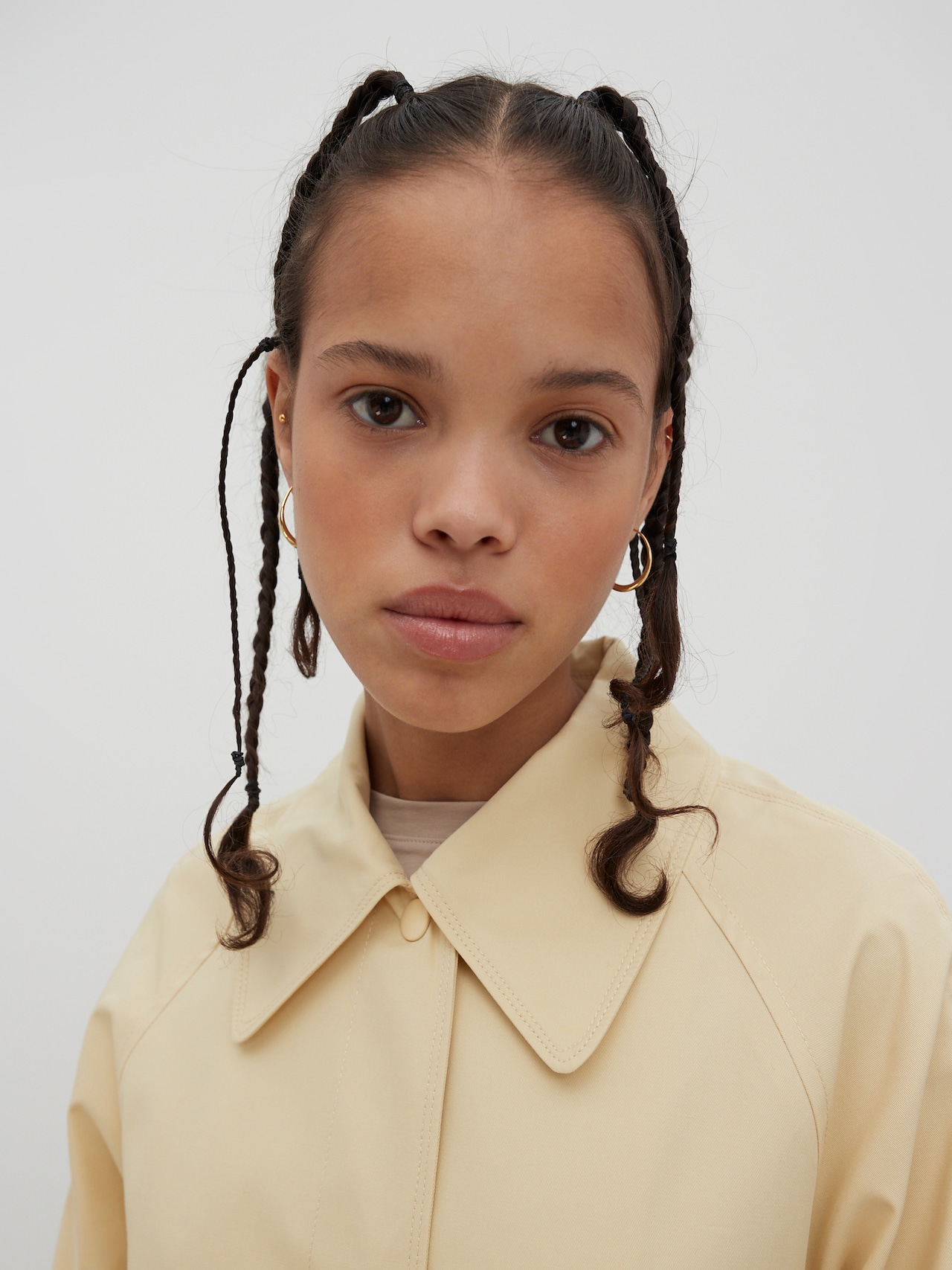 EDITED Produits Manteau mi-saison 'Noorie' crème