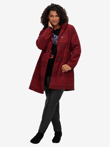 sheego by Joe Browns Übergangsjacke in Rot