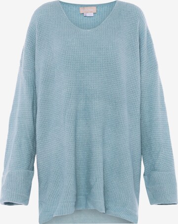 Pull-over Jalene en bleu : devant